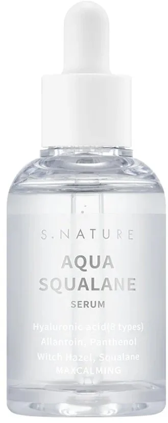Сыворотка для лица S.Nature Aqua Squalane Serum со скваланом увлажняющая