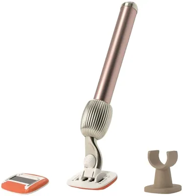 Стартовый набор для бритья Fler The Razor Blush Soft And Metallic станок держатель и сменные лезвия 2 шт