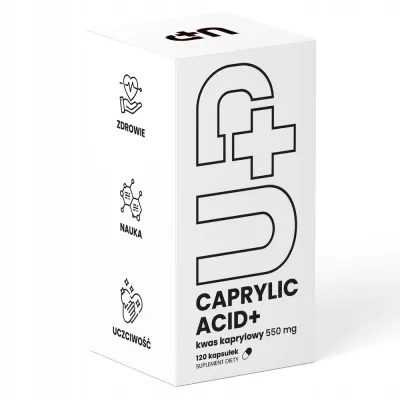 БАД каприловая кислота UP Health Pharma Caprylic Acid+ в капсулах, 120 шт