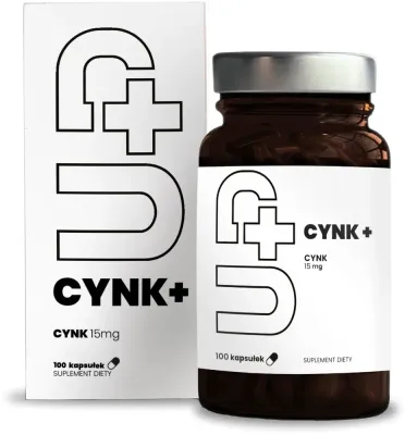 БАД Цинк в капсулах UP Health Pharma Cynk+ 15mg, 75 шт