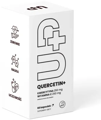 БАД Кверцетин + витамин C, капсулы UP Health Pharma Quercetin+, 60 шт