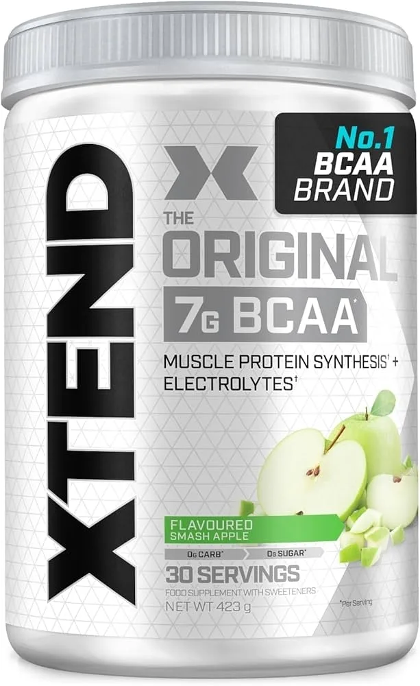 Комплекс аминокислот Xtend Original 7 г BCAA Smash Apple, яблоко, 423 г