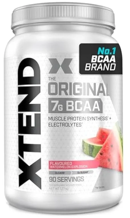 Комплекс аминокислот Xtend Original 7 г BCAA Watermelon Explosion, арбуз, 423 г / 1270 г