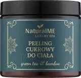 NaturalME NaturalME Luxury SPA Body Scrub - Сахарный скраб для тела Luxury SPA НатуралМи, зелёный чай и бамбук, 200 мл — фото 1