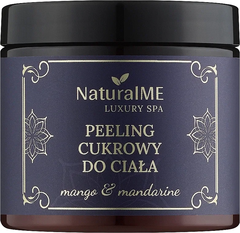 NaturalME NaturalME Luxury SPA Body Scrub - Сахарный скраб для тела Luxury SPA НатуралМи, манго и мандарин, 200 мл