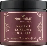 NaturalME NaturalME Luxury SPA Body Scrub - Сахарный скраб для тела Luxury SPA НатуралМи, апельсин и маракуйя, 200 мл — фото 2
