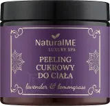 NaturalME NaturalME Luxury SPA Body Scrub - Сахарный скраб для тела Luxury SPA НатуралМи, лаванда и лемонграсс, 200 мл — фото 1