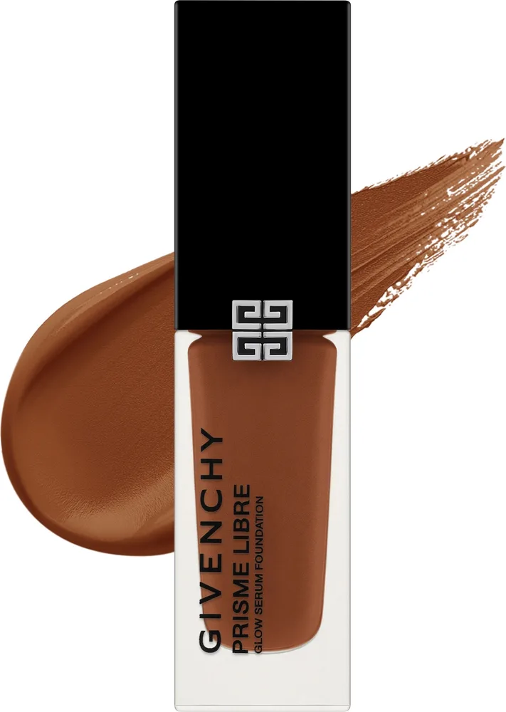 Тональная основа-сыворотка Givenchy Prisme Libre Glow Serum Foundation сияющая, 30 мл, оттенок 5.8N