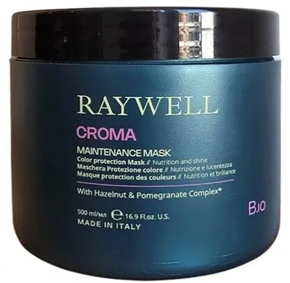 Маска для окрашенных волос Raywell Chroma Maintenance Mask защищает цвет, 245 мл / 500 мл
