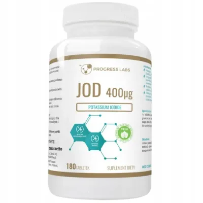 БАД Йодид калия, таблетки Progress Labs Potassium Iodide, 180 шт