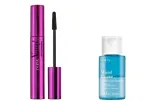 Набор Pupa Vamp! Lash Extender тушь для ресниц оттенок 112 Extra Black 14 мл двухфазное средство для демакияжа 50 мл и косметичка — фото 1