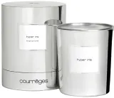 Свеча парфюмированная Courreges Hyper Iris в серебристом контейнере, ирис, листья фиалки и кедр, 350 г — фото 2