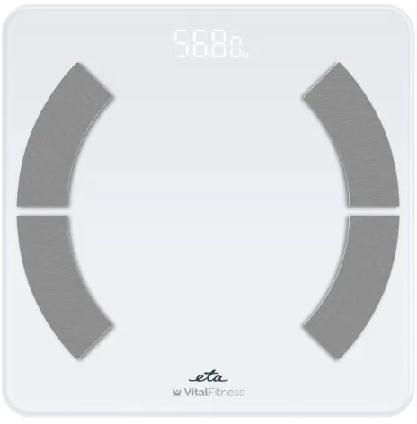 Весы напольные ETA Analytical Personal Scale With Smart Vital Fitness App аналитические, с приложением, до 180 кг, 1 шт