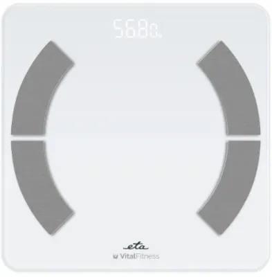 Весы напольные ETA Analytical Personal Scale With Smart Vital Fitness App аналитические, с приложением, до 180 кг, 1 шт