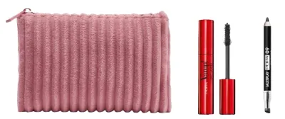 Набор для макияжа глаз Pupa Vamp! Sexy Lashes тушь для объема карандаш для глаз и косметичка 12 мл