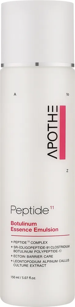 Эмульсия для лица Apothe Peptide 11 Botulinum Essence Emulsion с пептидами, увлажняющая, 150 мл