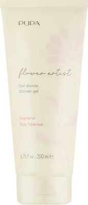 Гель для душа Pupa Flower Artist Flirty Tuberose с ароматом туберозы, 200 мл