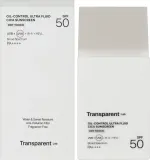 Крем для лица солнцезащитный Transparent Lab Oil-Control Cica SPF50+ матирующий 100 мл — фото 2