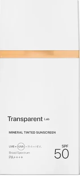 Крем для лица солнцезащитный тонирующий Transparent Lab Tinted SPF50 100 мл, оттенок Light