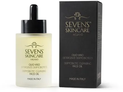 Sevens Skincare Dermobiotic Cleansing Face Oil гидрофильное масло для умывания лица 50 мл, с маслами рисовых отрубей, авокадо и шиповника