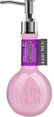 Шампунь для волос Lady Wow Protein Ampoule протеиновый, для ослабленных и повреждённых волос, 350 мл