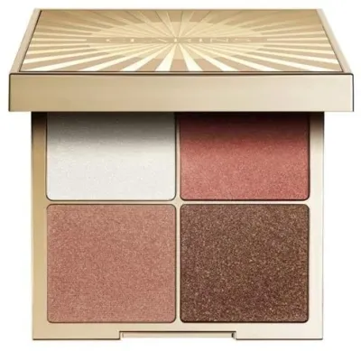 Палетка для макияжа Clarins Limited Edition All-In-One Palette, 4 перламутровые пудры