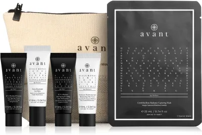 Набор для лица Avant Anti-Ageing Starter сыворотка и средства с гиалуроновой кислотой для зрелой кожи 6 предметов