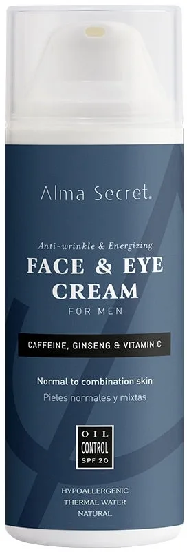 Крем для лица и вокруг глаз Alma Secret For Men SPF20 мужской 50 мл