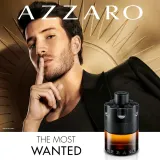 Azzaro The Most Wanted набор мужской: парфюм 100 мл, парфюм 10 мл, шампунь для волос и тела 75 мл, пряный фужерный аромат — фото 3