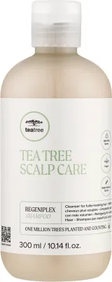 Шампунь для увеличения густоты волос Paul Mitchell Tea Tree Scalp Care Regeniplex, защищает цвет, 300 мл