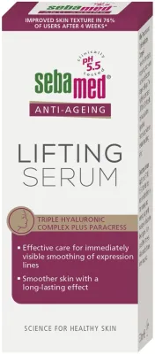Лифтинг-сыворотка для лица с гиалуроновой кислотой Sebamed Anti-Ageing 30 мл