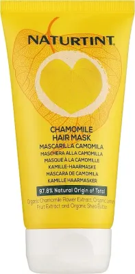 Ромашковая маска для светлых волос Naturtint, экстракт ромашки, экстракт лимона, масло ши, протеины пшеницы, 150 мл