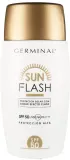 Крем солнцезащитный для лица Germinal Sun Flash SPF 50 сияние женьшень протеины пшеницы 50 мл — фото 2