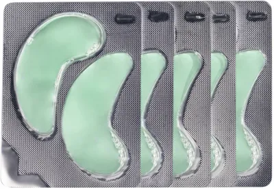 Патчи под глаза Symbiosis London Firming Cryo Eye Pads гидрогелевые, с охлаждающим эффектом, 1 x 4 г, 3 x 4 г, 5 x 4 г, 5 x 4 г