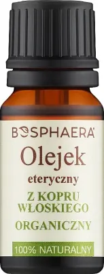 Эфирное масло Bosphaera Фенхель 10 мл органическое очищающее для кожи