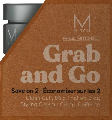 Paul Mitchell Mitch Clean Cut Styling Cream набор: крем для укладки волос мужской полуматовый средней фиксации 2 x 85 г