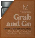Paul Mitchell Mitch Clean Cut Styling Cream набор: крем для укладки волос мужской полуматовый средней фиксации 2 x 85 г — фото 1