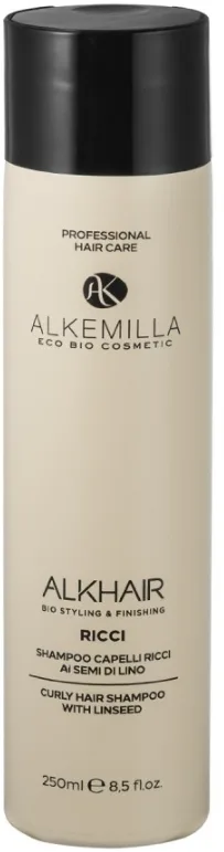 Alkemilla Eco Bio Cosmetic Alkemilla Eco Bio Cosmetic Linseed Shampoo for Curly Hair - Шампунь Alkemilla для кудрявых волос с экстрактом семян льна и овсом, 250 мл
