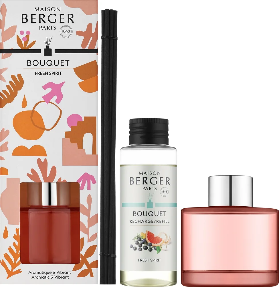 Аромадиффузор для дома Maison Berger Fresh Spirit Bouquet 90 мл