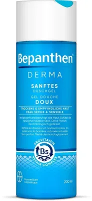 Гель для душа Bepanthen Derma для сухой и чувствительной кожи, 200 мл