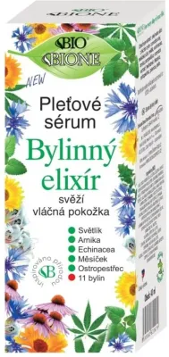 Травяная сыворотка-эликсир для лица с 12 растительными экстрактами Bione Cosmetics 40 мл