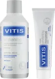Набор для отбеливания зубов Dentaid Vitis Whitening Set, зубная паста 100 мл и ополаскиватель для рта 500 мл — фото 2