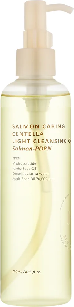 Масло для лица Heve Blue Salmon Caring Centella гидрофильное для чувствительной кожи 250 мл