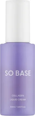 Крем для лица So Base Collagen Liquid Cream с коллагеном лёгкая текстура 50 мл