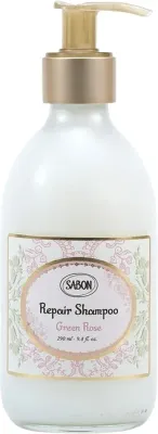 Шампунь для волос Sabon Green Rose Repair Shampoo восстанавливающий, для повреждённых волос, 290 мл