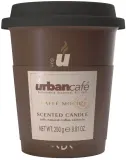 Свеча ароматическая в кружке Urban Cafe Caffe Mocha Candle Mug, аромат мокко, 250 г — фото 1