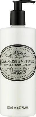 Naturally European Body Lotion Oak Moss & Vetiver — бальзам для тела с мхом дуба и ветивером, 500 мл