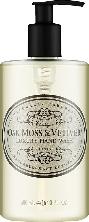 Мыло жидкое для рук Naturally European Oak Moss & Vetiver дубовый мох, 500 мл