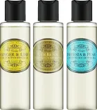 Набор гелей для душа Naturally European фрезия с грушей вербена и имбирь с лаймом 3 шт по 120 мл — фото 2