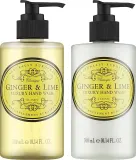 Набор Naturally European Ginger & Lime жидкое мыло для рук 300 мл и лосьон для рук 300 мл — фото 2